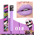 Halloween Creative Makeup Retro Matte Gold Silver Lip Gloss