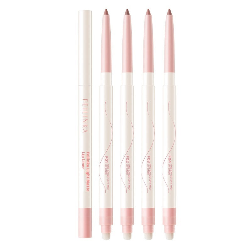 Waterproof Long Lasting And Does Not Fade Light Yarn Soft Fog Lip Liner