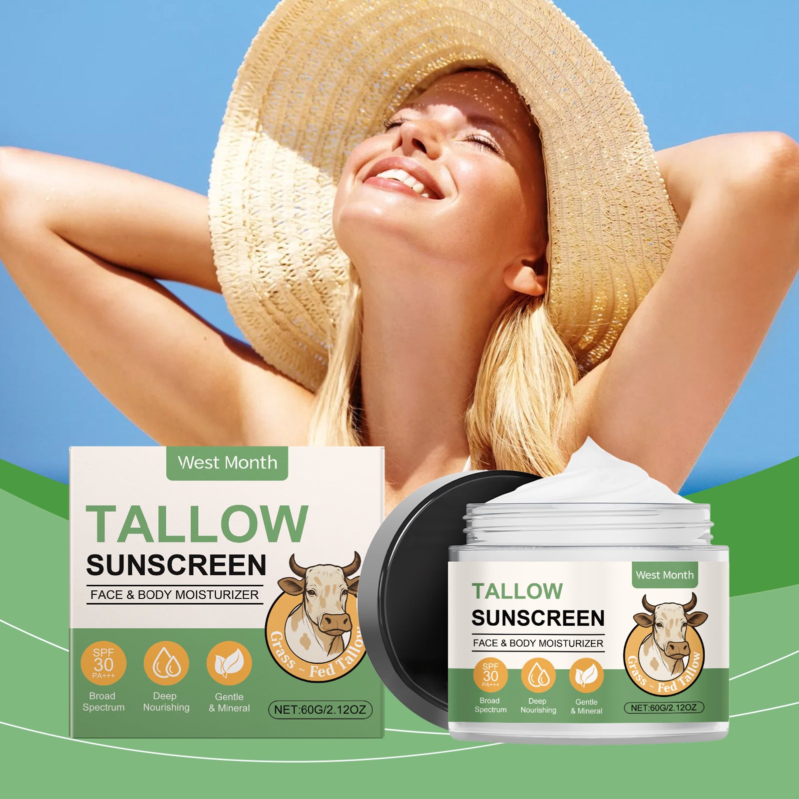 Refreshing Not Oily Moisturizing Protective Cream