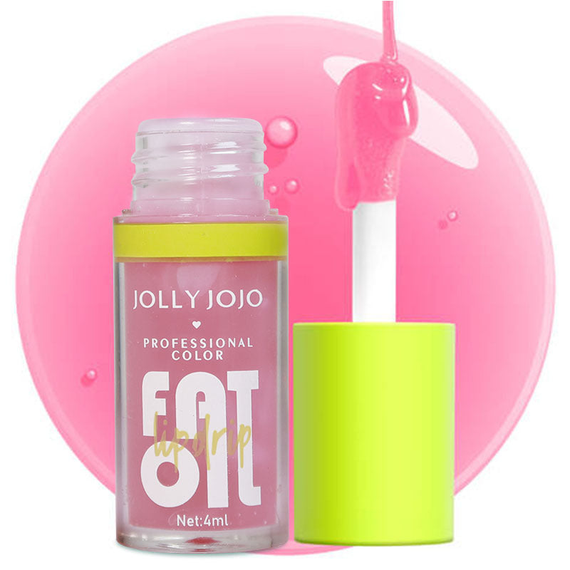 Pattern Transparent Glass Lip Moisturizing