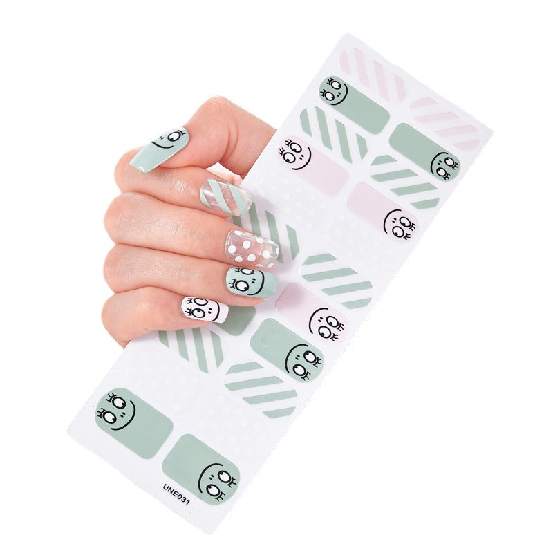 Simle Self Adhesive Nail Sticker