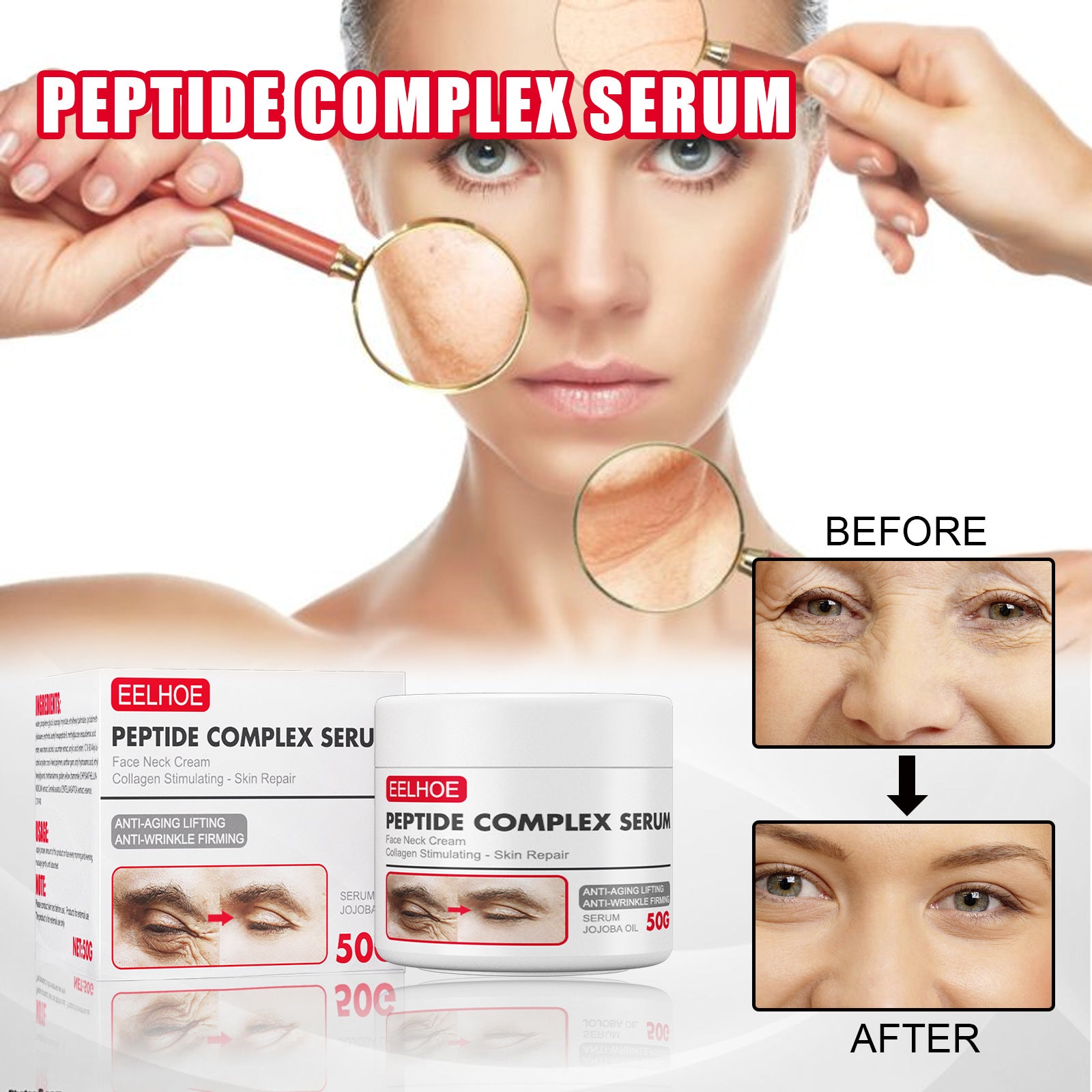 Fade Wrinkles Replenishment Firming Eye Skin Eye Cream