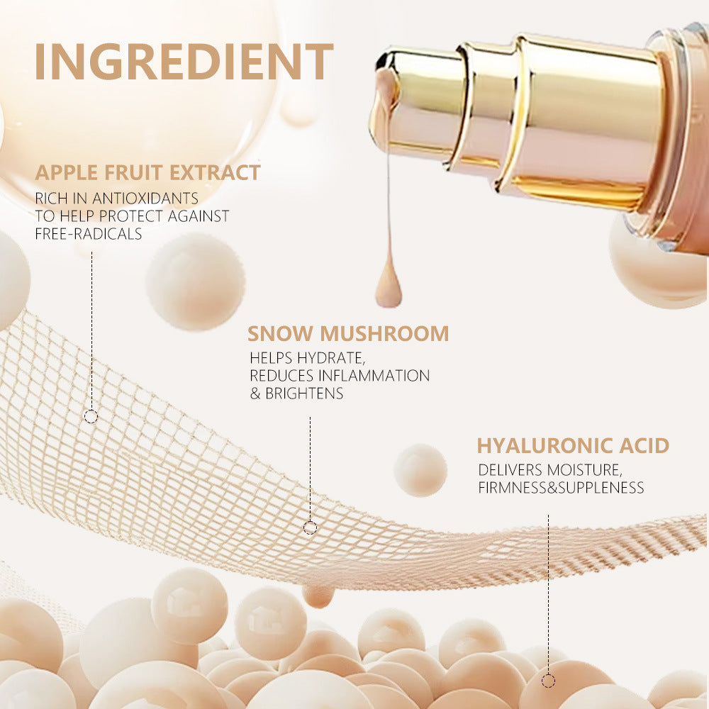 Waterproof Matte Light And Thin No Pink Concealing Foundation