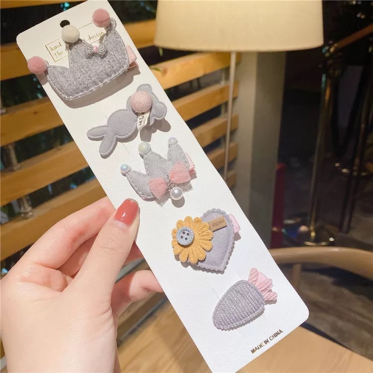 Cute Lace Princess Baby Bangs Clip Hairpin