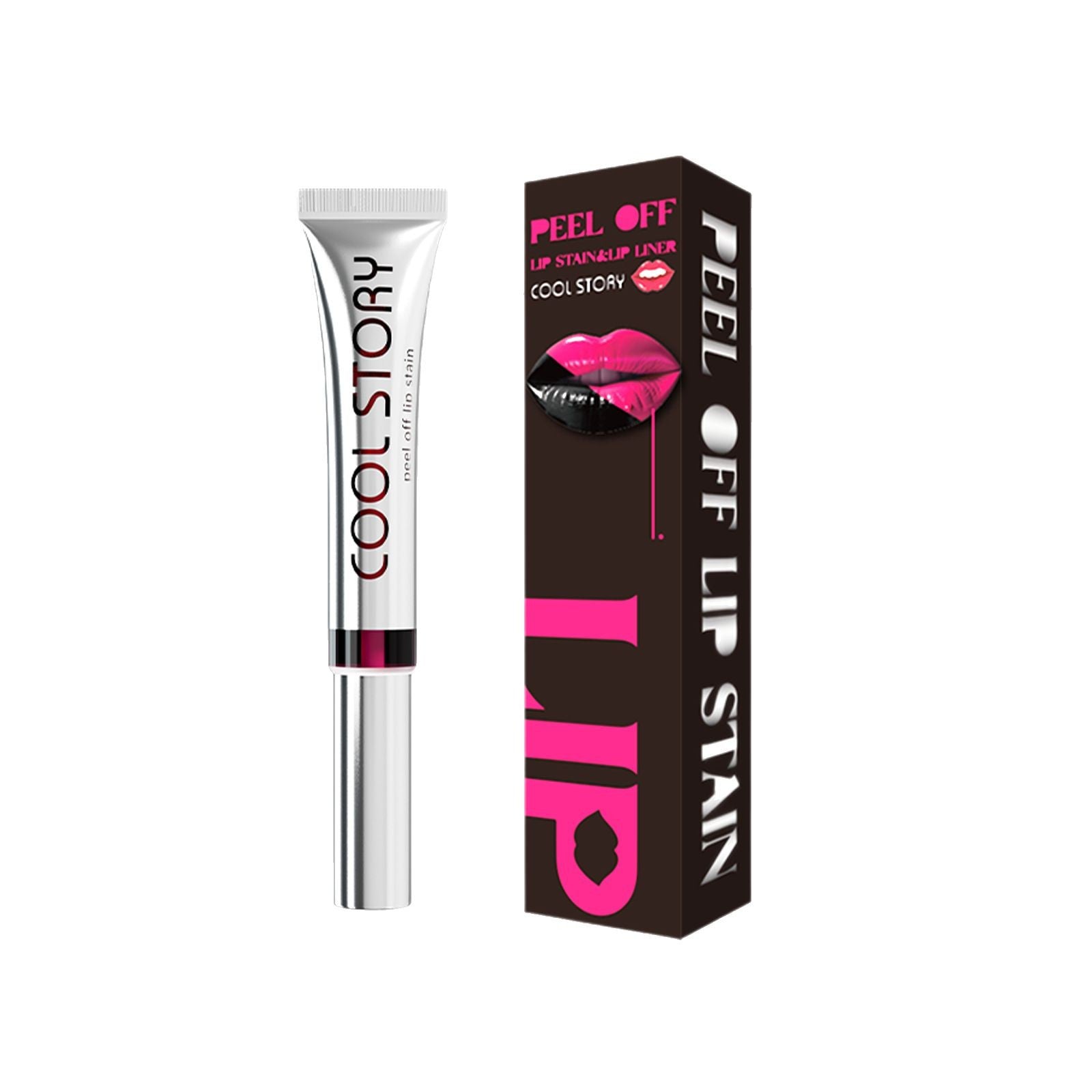 Single Stripping Lip Lacquer Matte No Stain On Cup