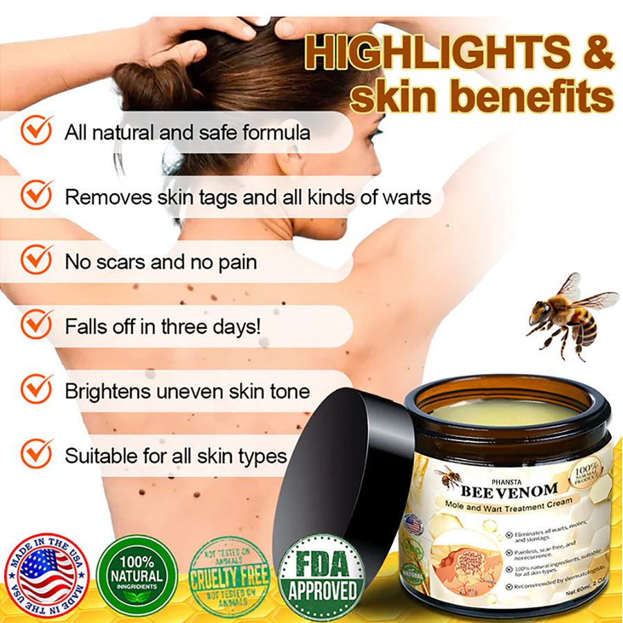 Mole And Wart Body Cream Fade Skin Cleaning