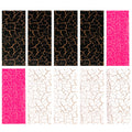 Leopard Nail Star Transfer Paper Sticker