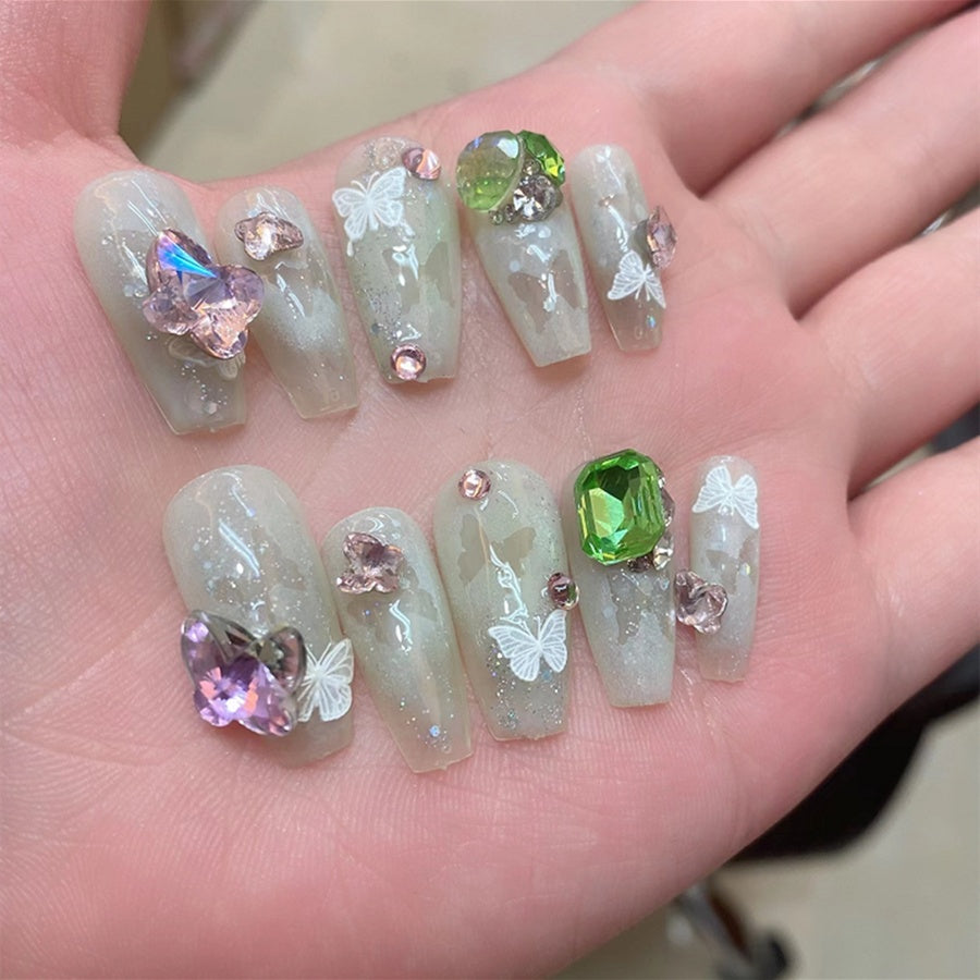 Desirable Fake Nail Patch With Psychedelic Dream