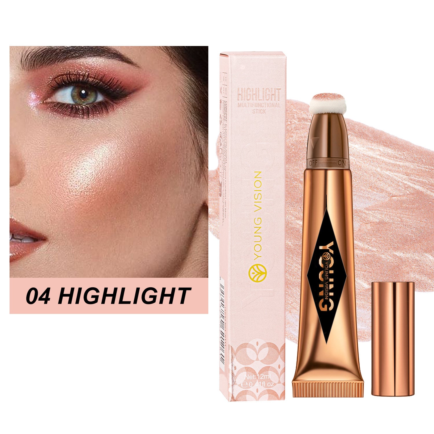 Highlight Air Cushion Repair Blush Highlighter