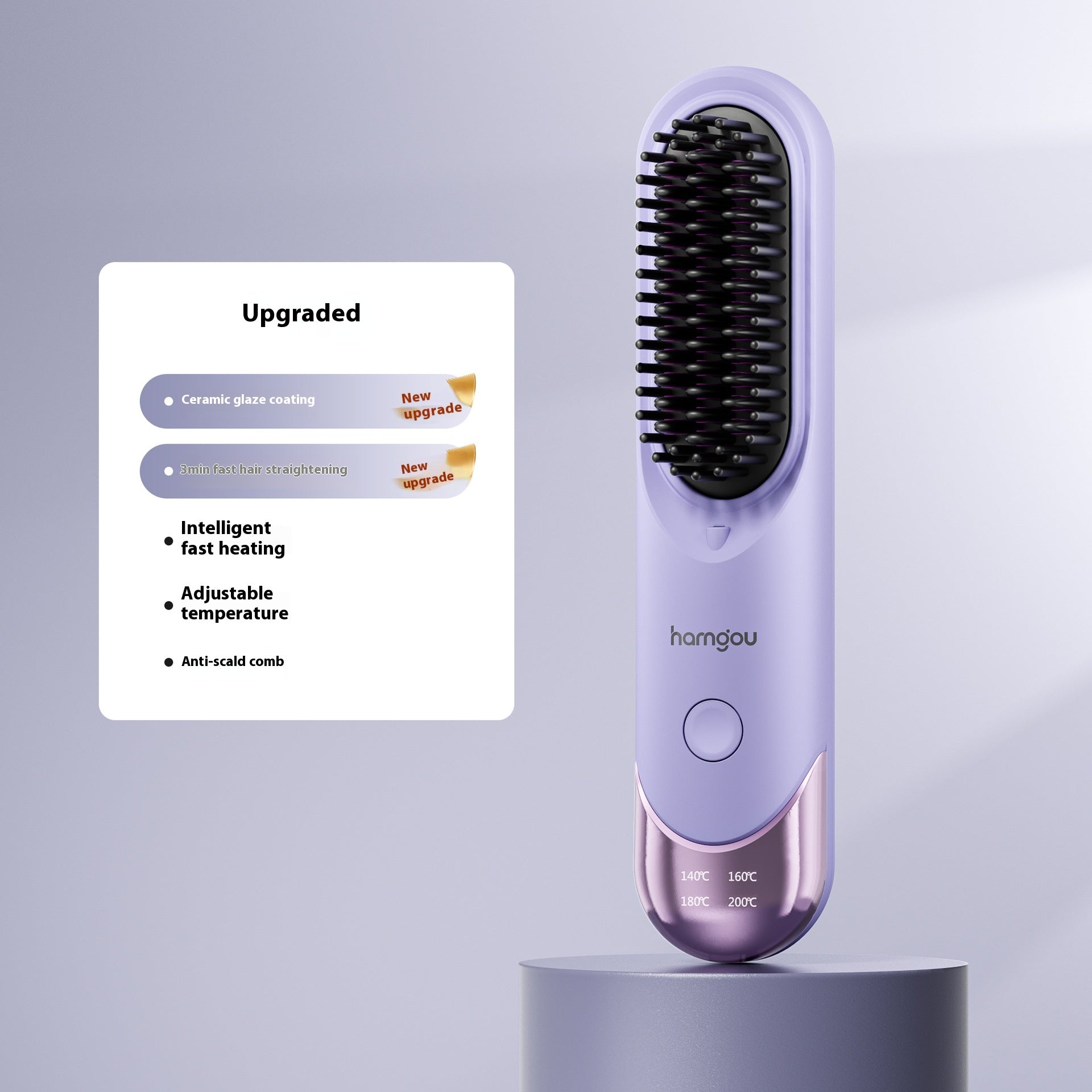 Portable Long-lasting Household Hair Care Anion Comb