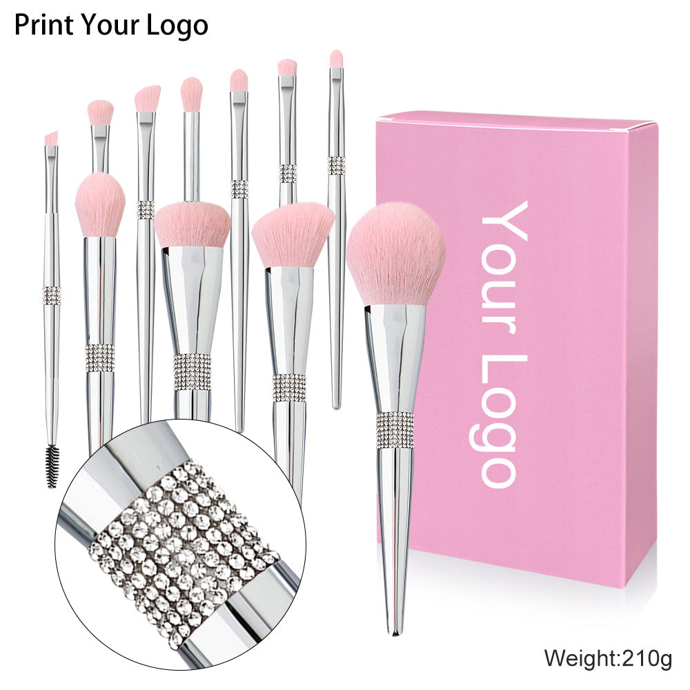 Diamond Makeup Brush Soft Hair Eye Shadow Foundation Beauty Tools