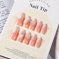 Ice Crystal Multilayer Bow Nail Tip 3 Dstereo Nail Sticker