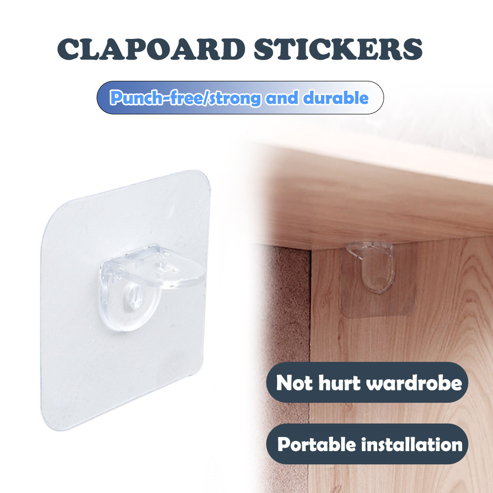 Partition Nail Wardrobe Nail-free Fixing Bracket