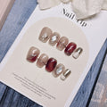 Nail Tip Metal Baroque Hawksbill Handmade Donghai Wear Armor Nail Sticker