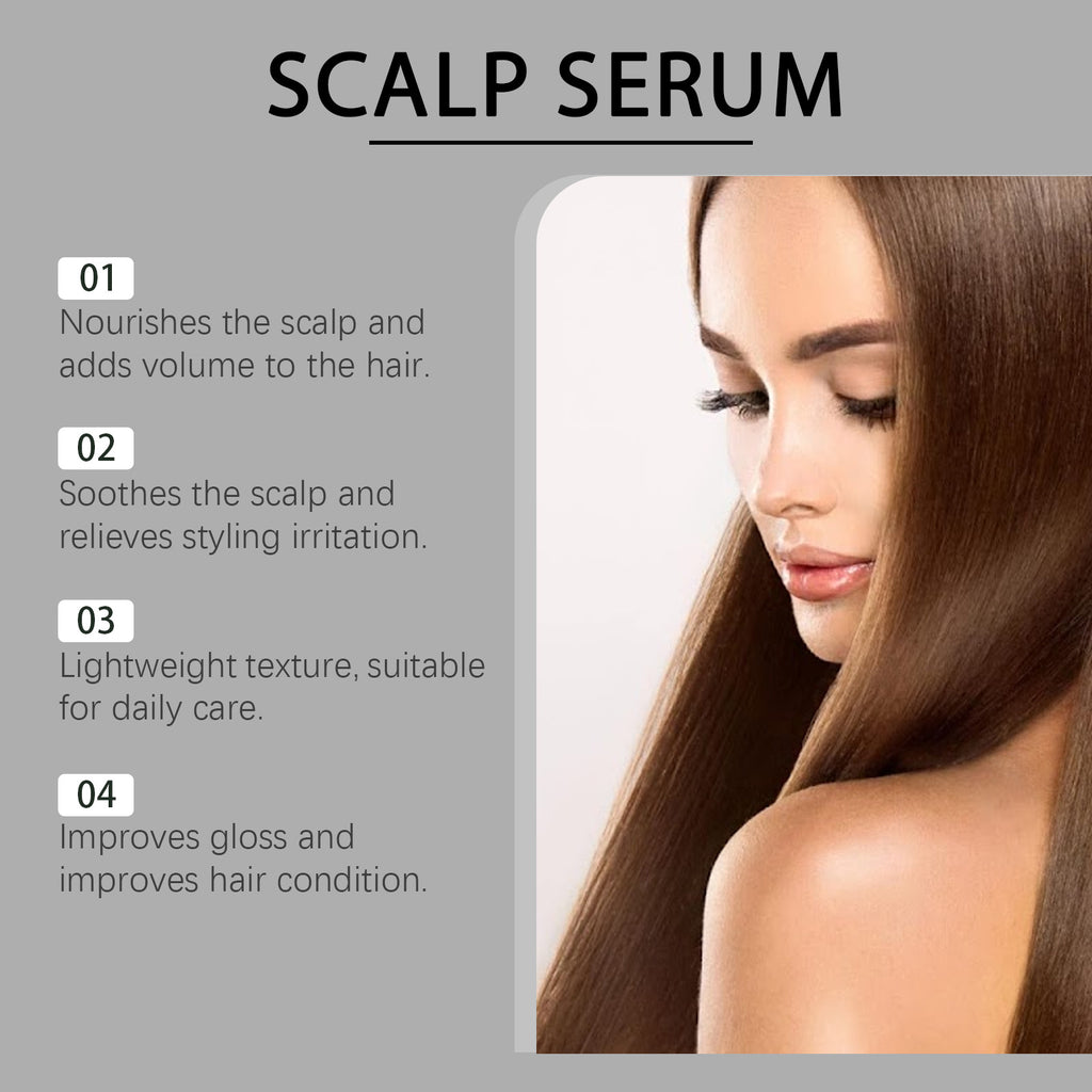Scalp Serum Gentle Moisturizing Scalp Care Smooth Hair Gloss Hair Conditioner