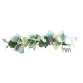 Rattan Flower Hair Comb Jewelry Hair Accessories Ladies Hair Comb