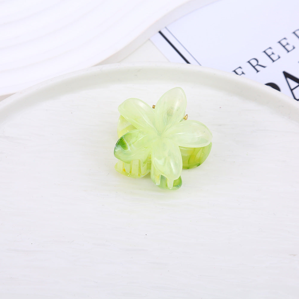 Bauhinia  Grip Korean Sweet Ponytail Clip Small Hair Grip