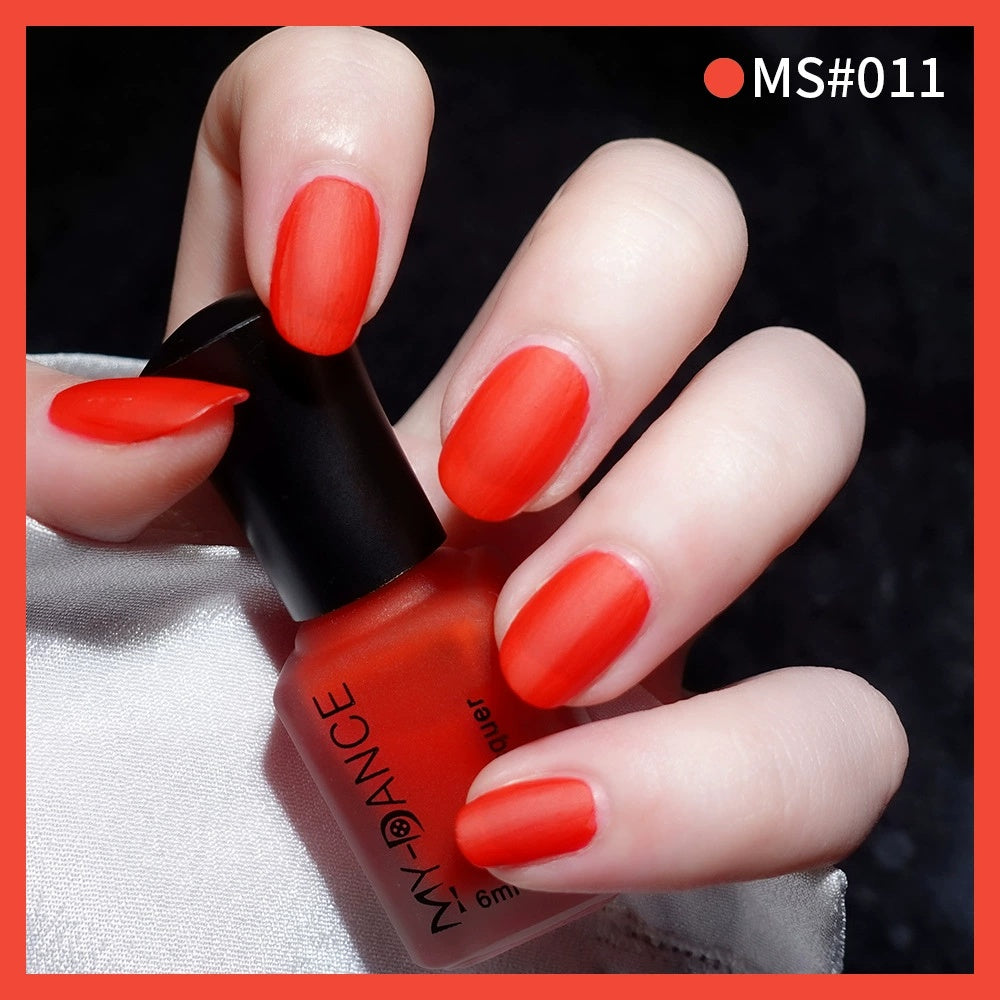 MyDance No Bake Velvet Matte Scrub Nail Polish