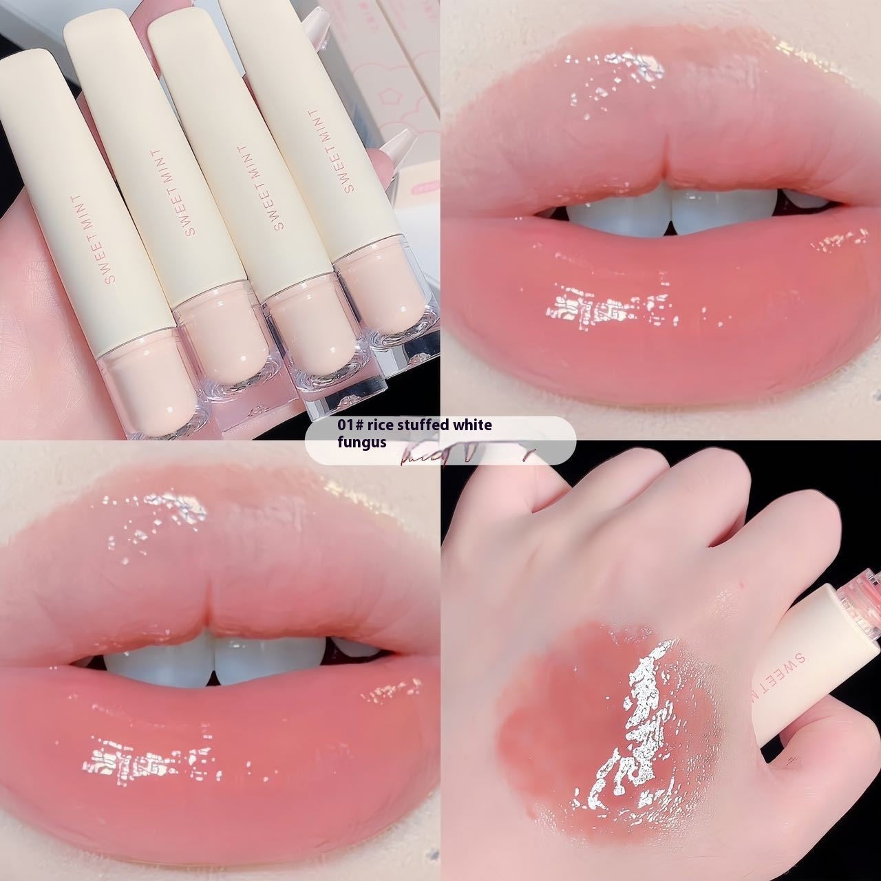 Balm Lip Lacquer Brightening And Moisturizing Easy To Color