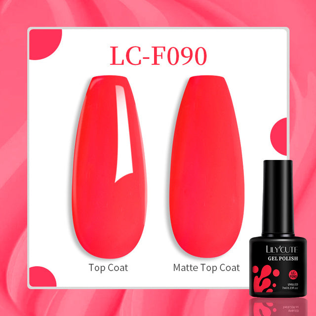 Lilycute 7ML Nail Gel Polish Summer Neon Gel Polish