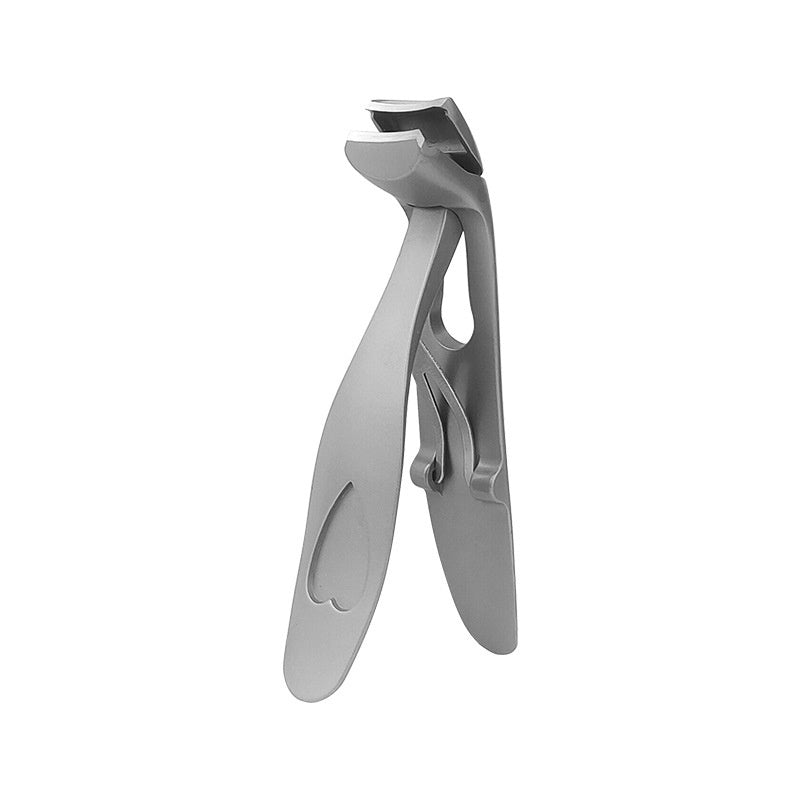 Love Elbow Stainless Steel Anti-splash Nail Clippers Powder Die Casting Single Large Opening Nail