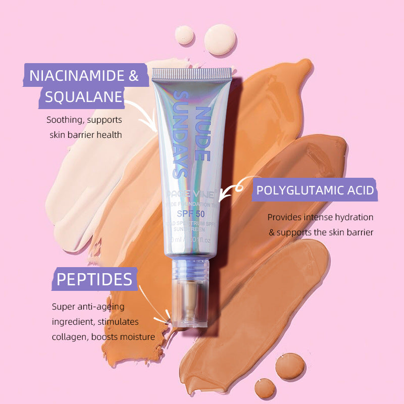 Women's Liquid Foundation Oil Control Concealer