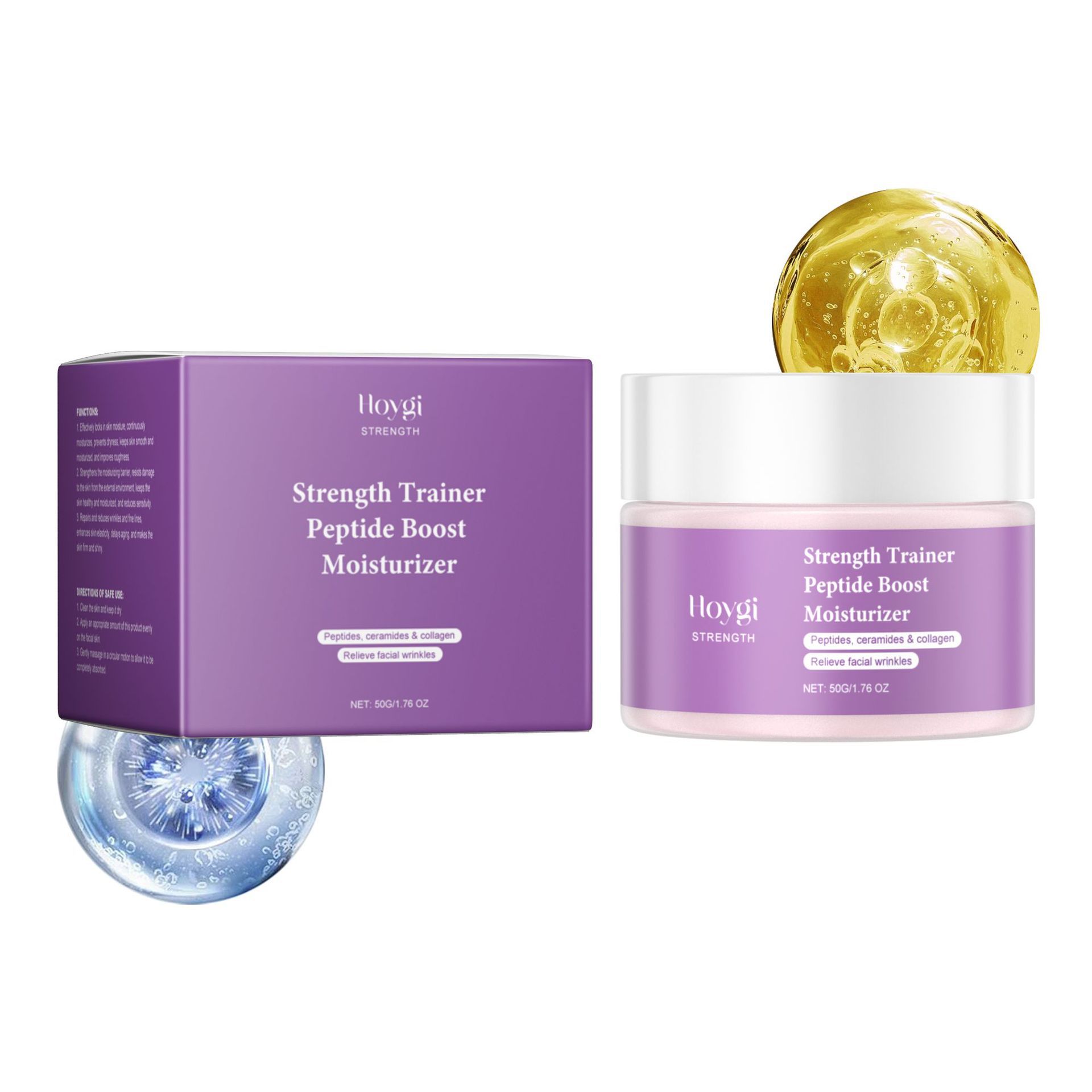 Facial Moisturizing Cream Improves Skin Fading Wrinkle