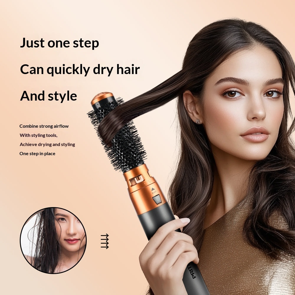 5-in-1 Multifunctional Hair Styler Hot Air Comb Automatic Curling Wand