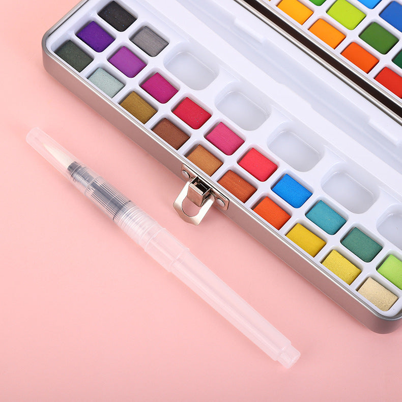 Portable Pearlescent Nail Art Pigment Set