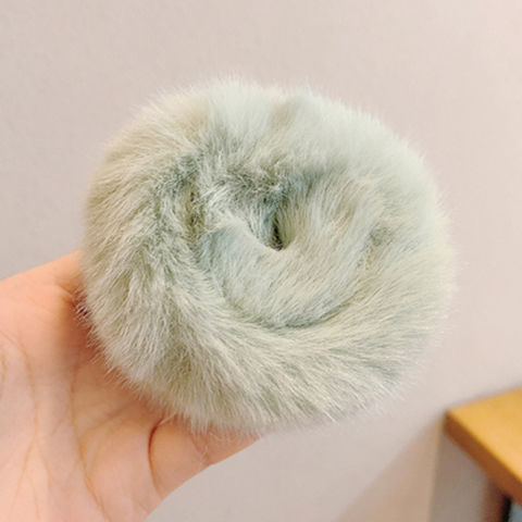 Cute Plush Pops Hair Ring Bracelet