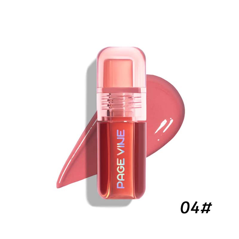 PageWine Liquid Blush Highlight Dual-use Lip Lacquer Color Rendering