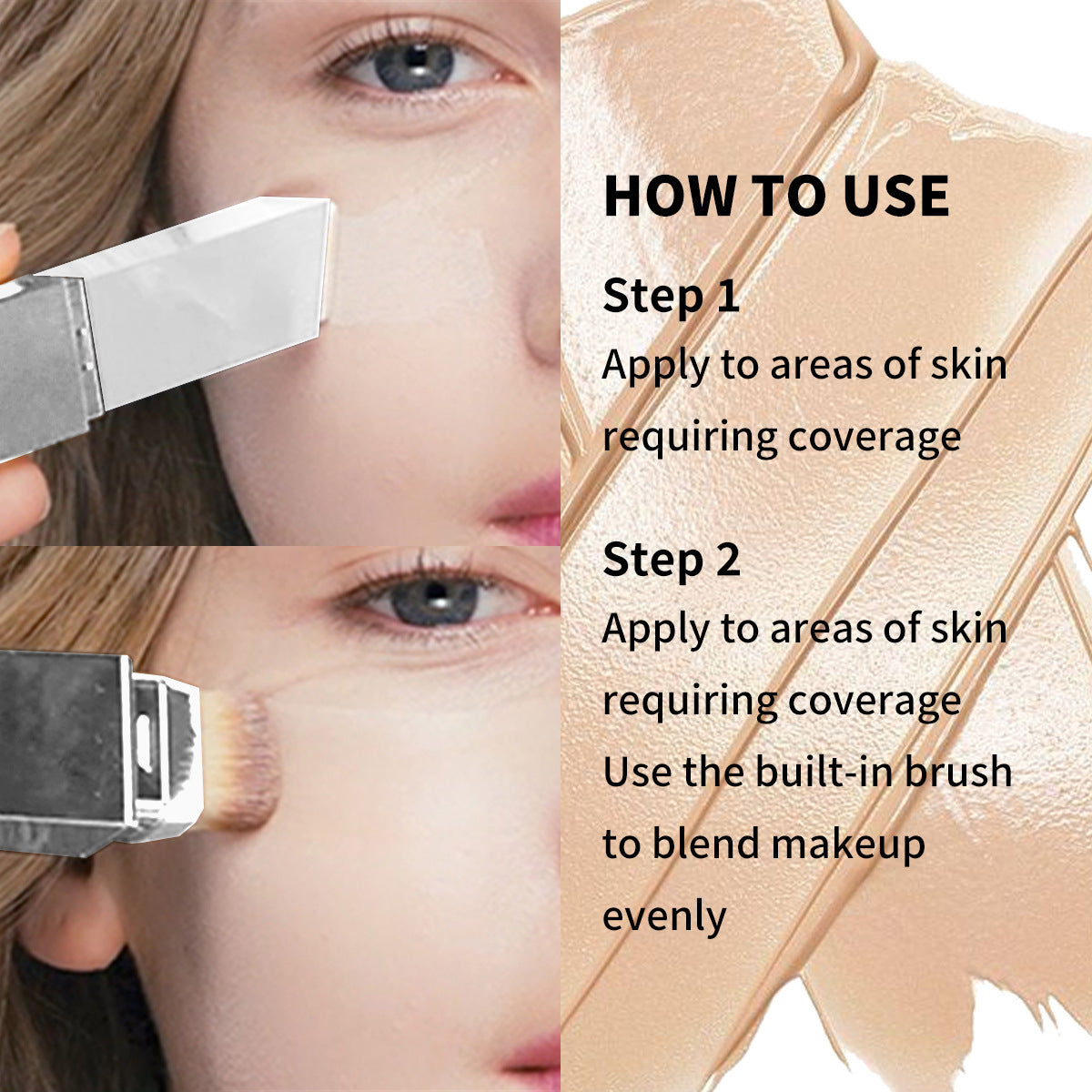 Lightweight Hydrating And Smoothing 2-in-1 Color-changing Foundation Stick