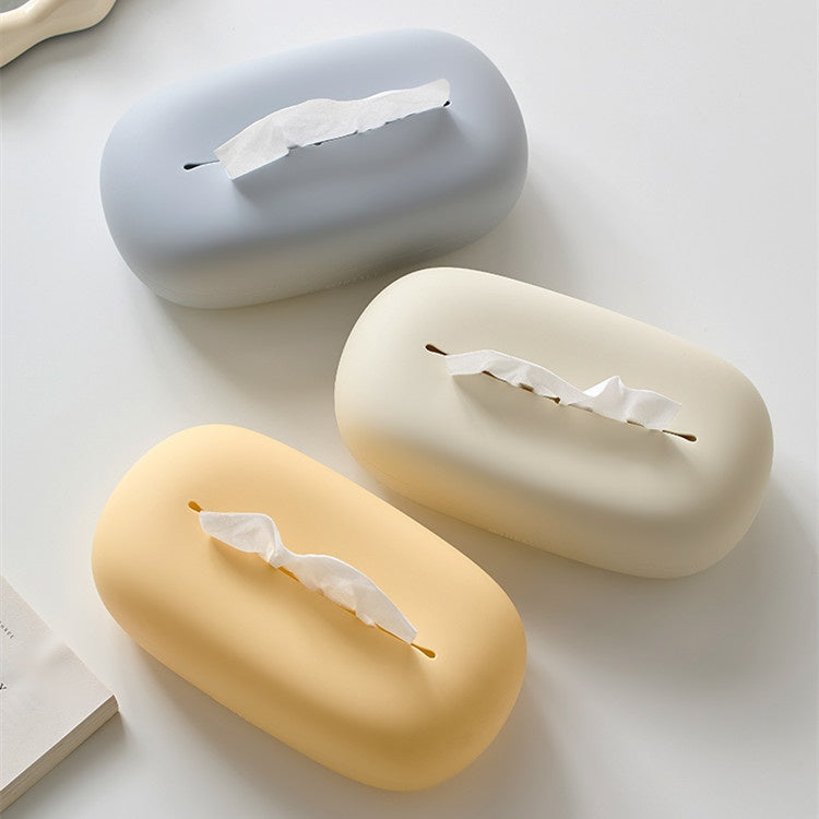 Household Cream Style Silicone Tissue Box