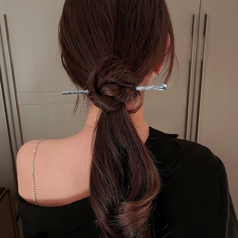 Metal Hairpin Female Back Of The Head Coiled Hair Gods