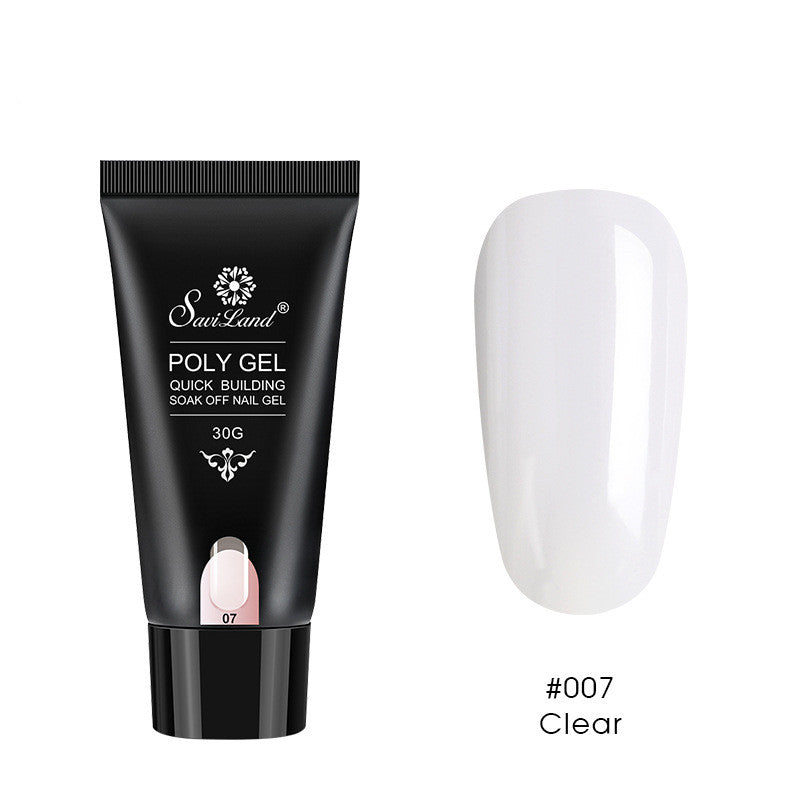 Saviland Quick Extension Gel Crystal Gel Nail Set