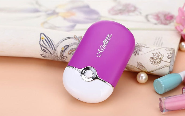 Mint Nail blow dryer mini fan