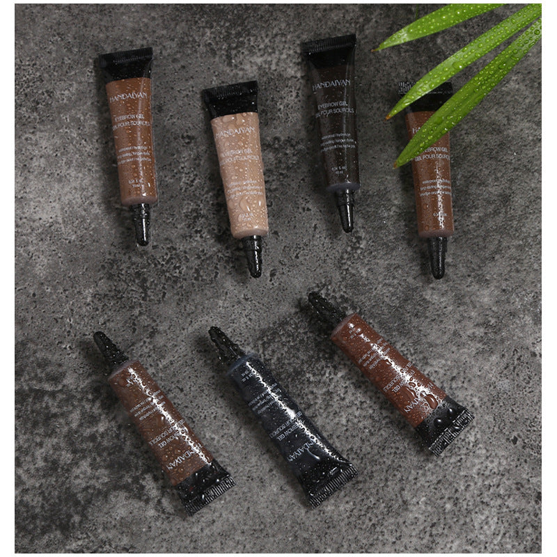 Non-blooming styling liquid eyebrow cream
