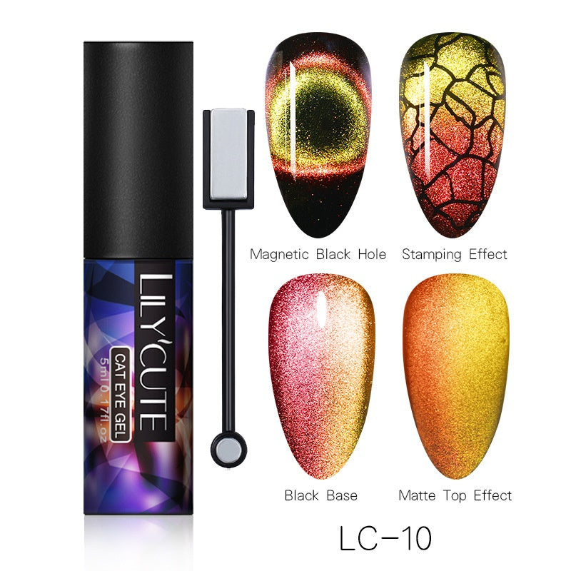 Lilycute Magic Wide Cat Eye Nail Polish