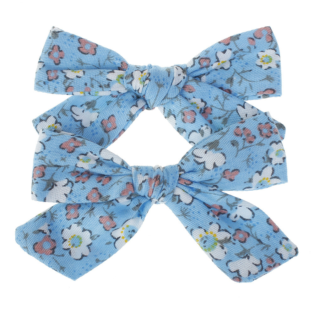 Children's hairpin flowers