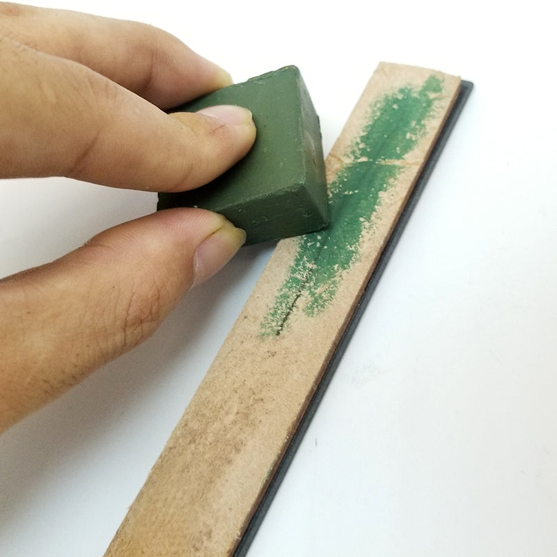 DIY sharpening cream