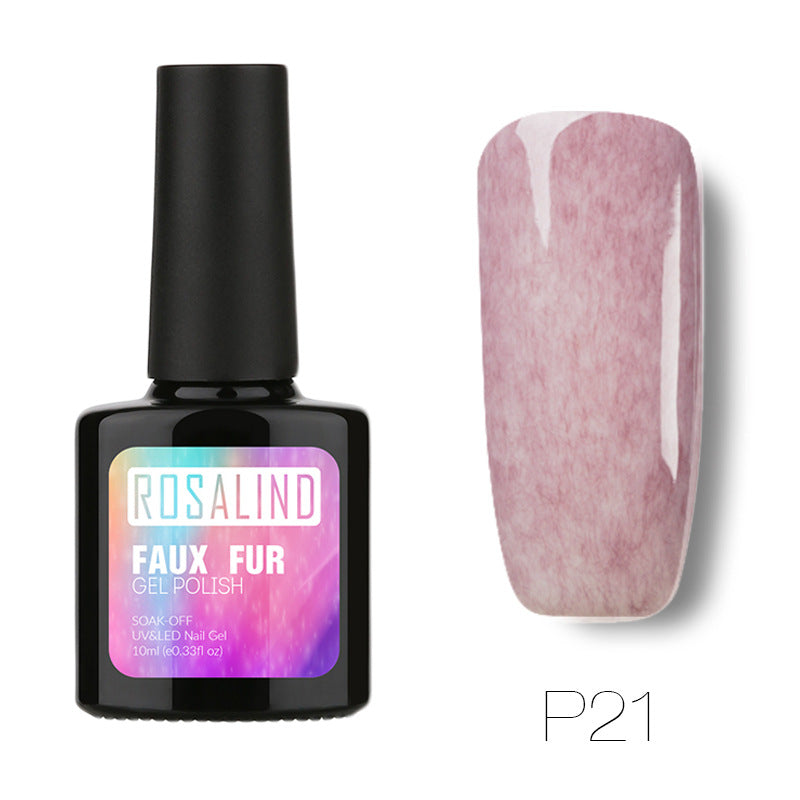 Rosalind Nail rubber fur nail polish