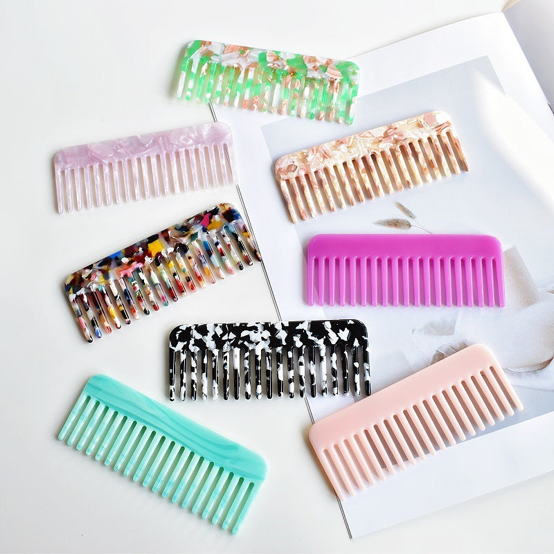 Anti-static Marbling Color Comb