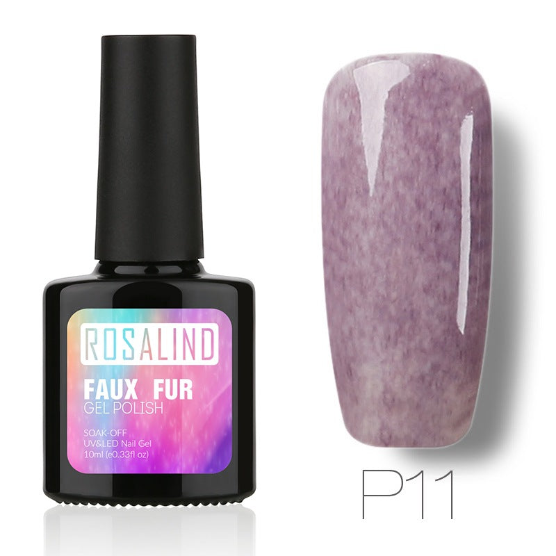 Rosalind Nail rubber fur nail polish