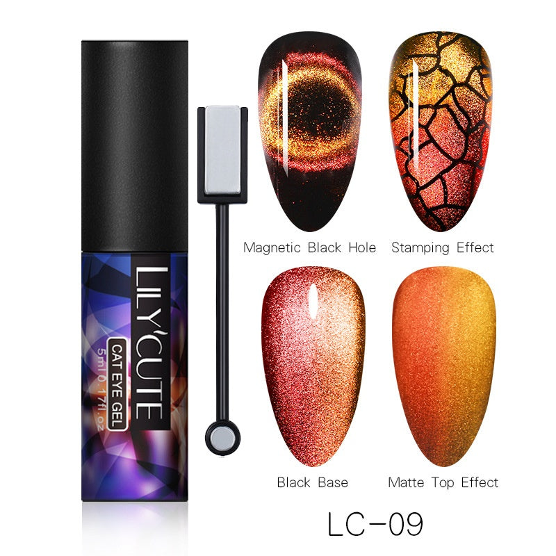 Lilycute Magic Wide Cat Eye Nail Polish