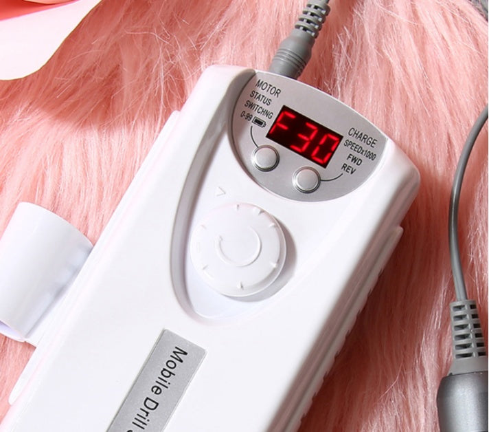 Mobile Drill STE101 Rechargeable nail polisher