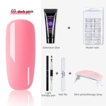 PinPai Nail Extension Gel Crystal Nail Free Paper Holder
