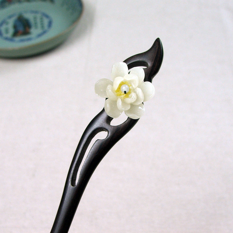 Classical Ebony Hairpin