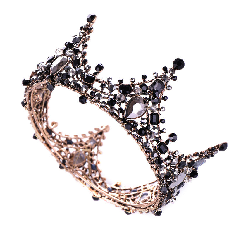 Retro crown crown princess performance headdress