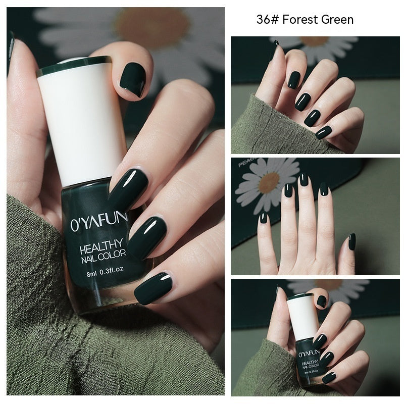 O'YAFUN Nail Polish New Water-based Long-lasting Quick-drying Transparent