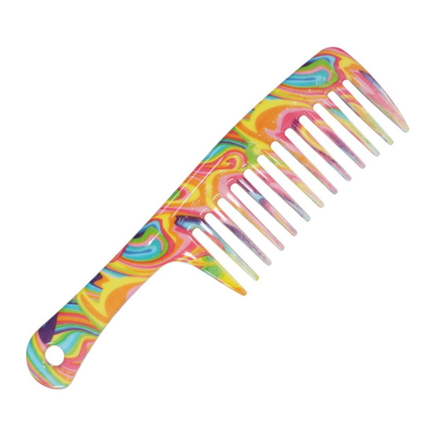 Printing large tooth comb with straight handle